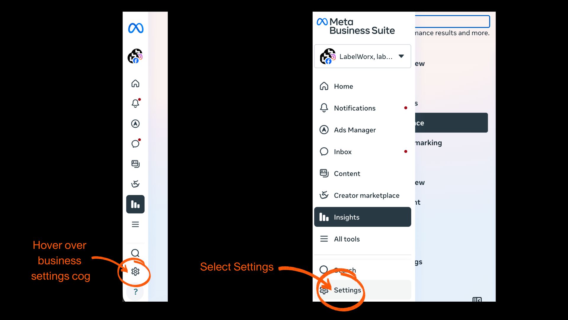 Hover over business settings cog.jpg