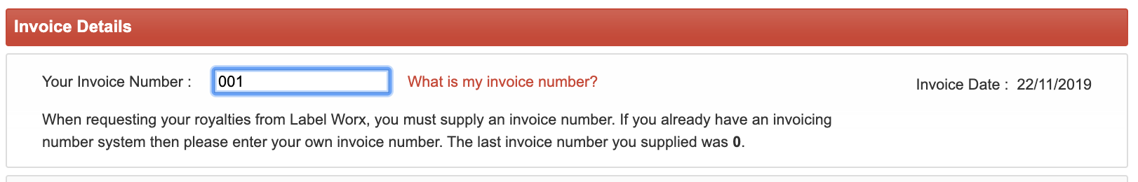 How do I invoice LabelWorx for my label royalties LabelWorx Support