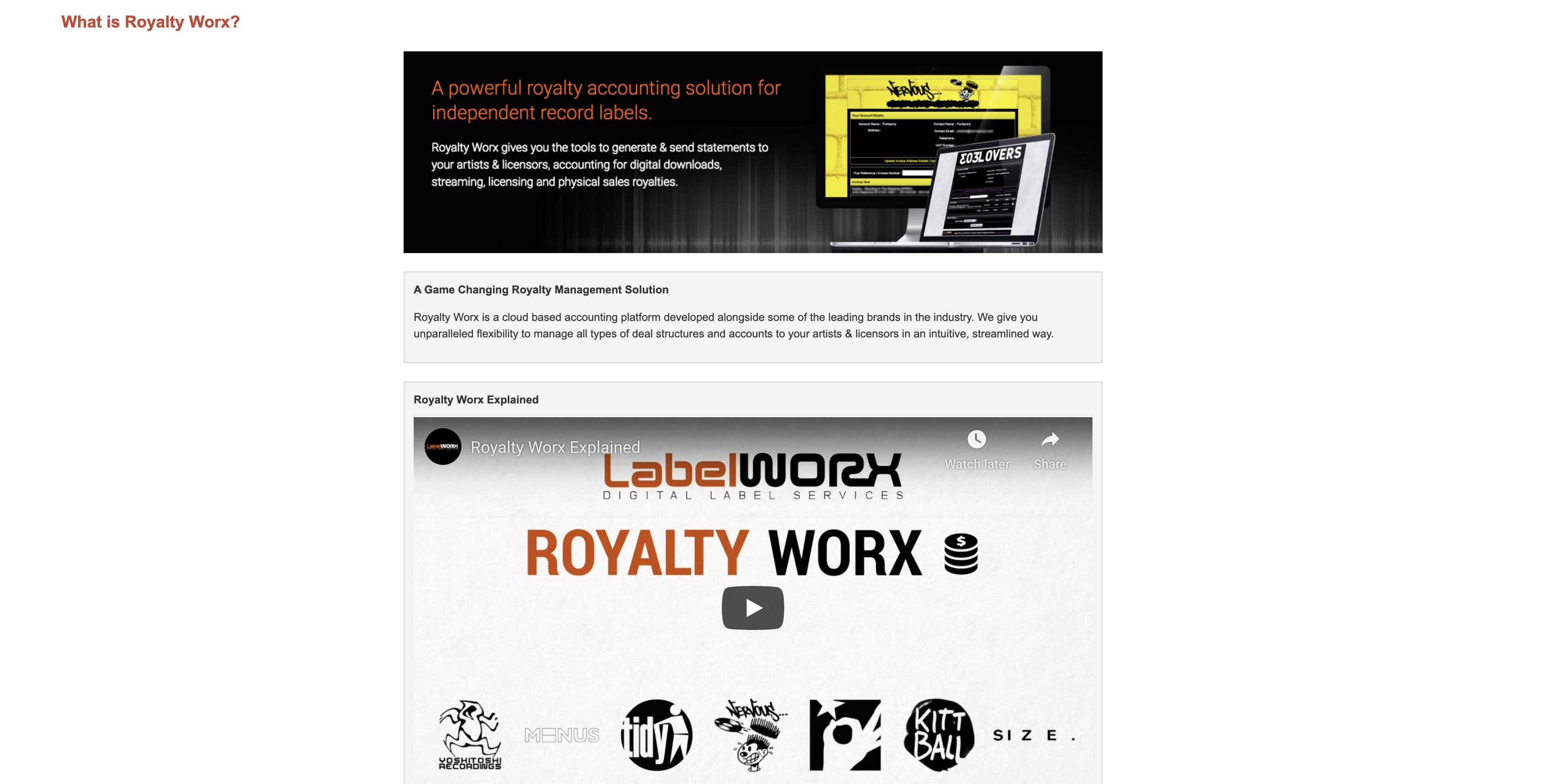 How to enable a RoyaltyWorx trial on your account LabelWorx Support