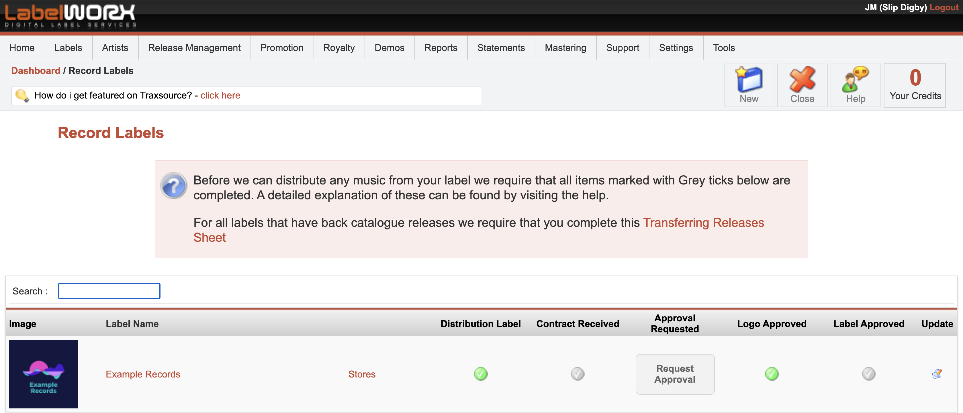 Distribution Where do I start LabelWorx Support