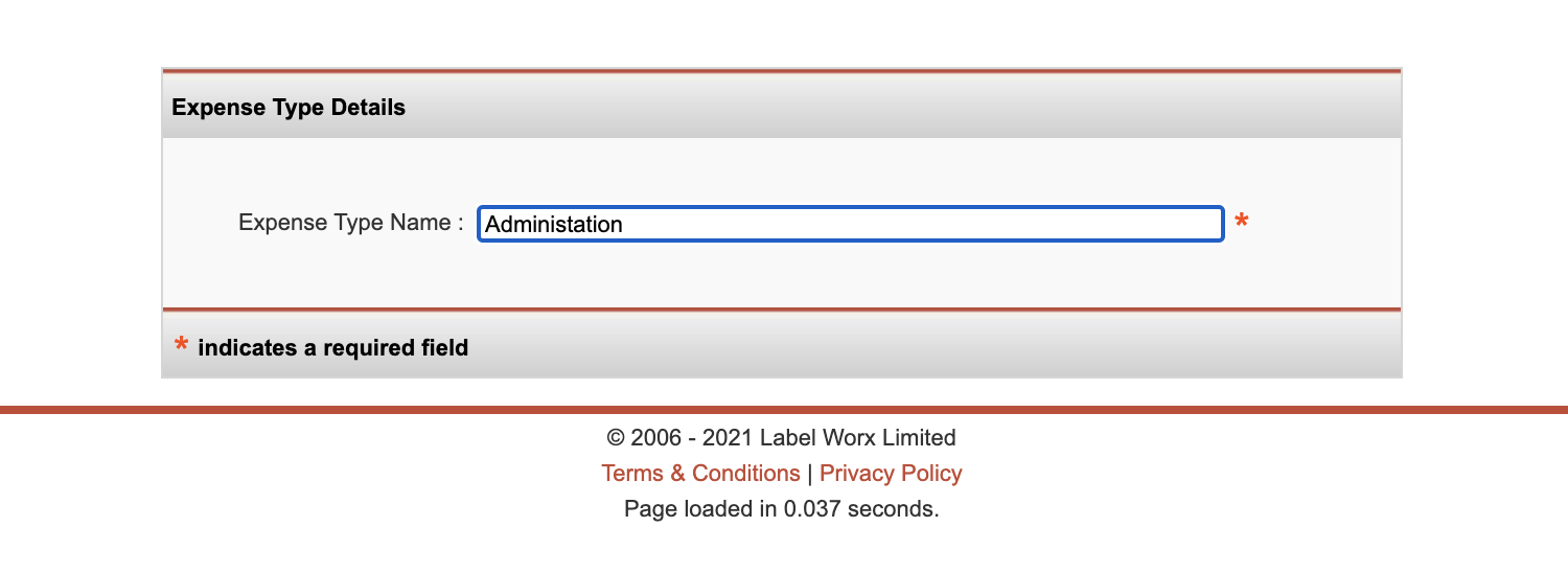 Adding Expenses to a Release LabelWorx Support